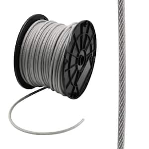 3/16 in. x 250 ft. Galvanized Vinyl Coated Steel Wire Rope