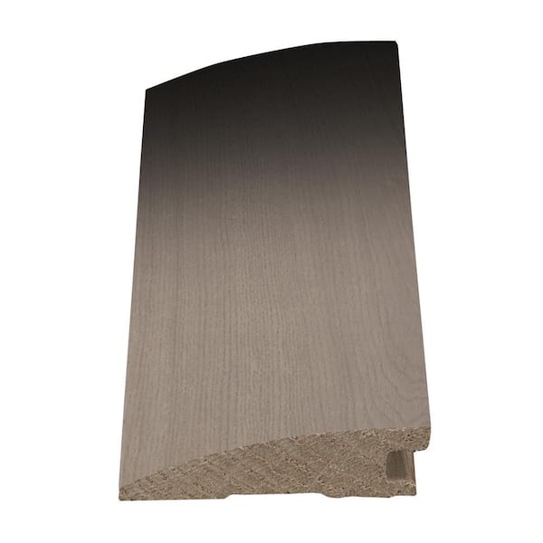ASPEN FLOORING European White Oak in the color Ice Caps 9/16 in. T x 2 in. W x 78 in. L Flush Reducer