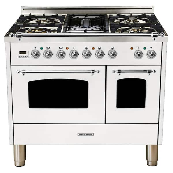 40 inch gas range with griddle