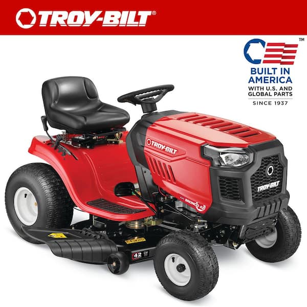 Bronco 42 in. 547CC Engine Automatic Drive Gas Riding Lawn Mower
