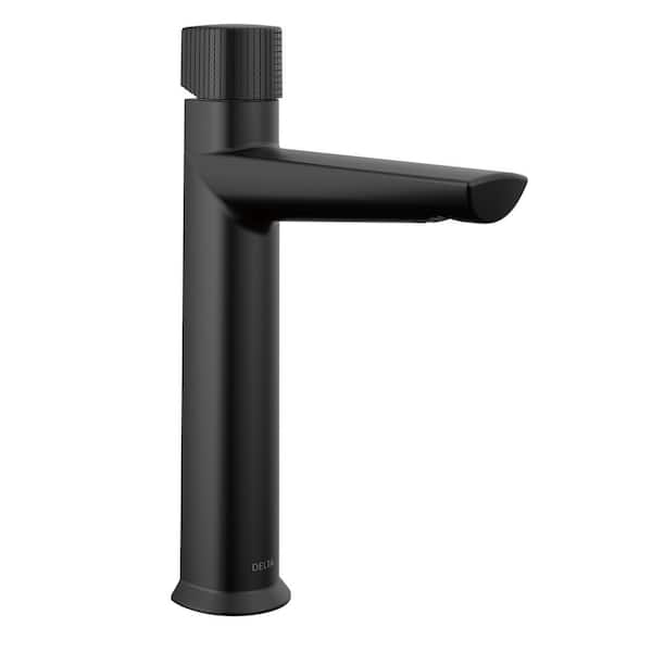 Delta Galeon Single-Handle Single Hole Bathroom Faucet in Matte Black
