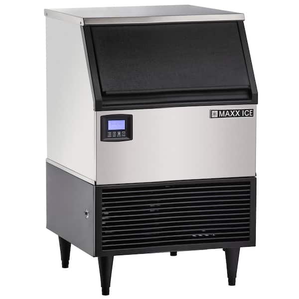 Intelligent Series 24 in. W Self-Contained Commercial 265 lbs. Half Dice Ice Cubes Ice Machine in Stainless Steel