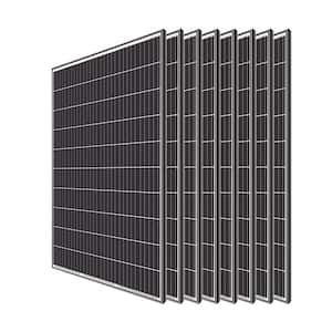 320-Watt Monocrystalline Solar Panel System Kit Off Grid for Shed Farm (8-Pieces)