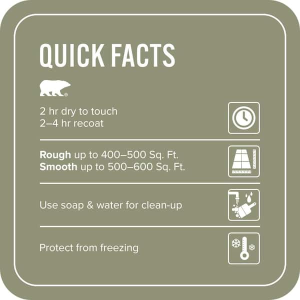 1 gal. #PFC-39 Moss Covered Solid Color Flat Interior/Exterior Concrete Stain