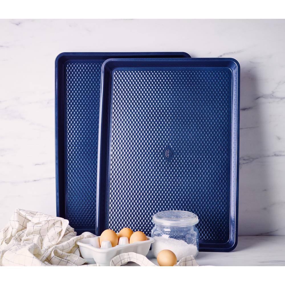 Blue Diamond Nonstick Aluminum 13" x 18" Cookie Sheet Set