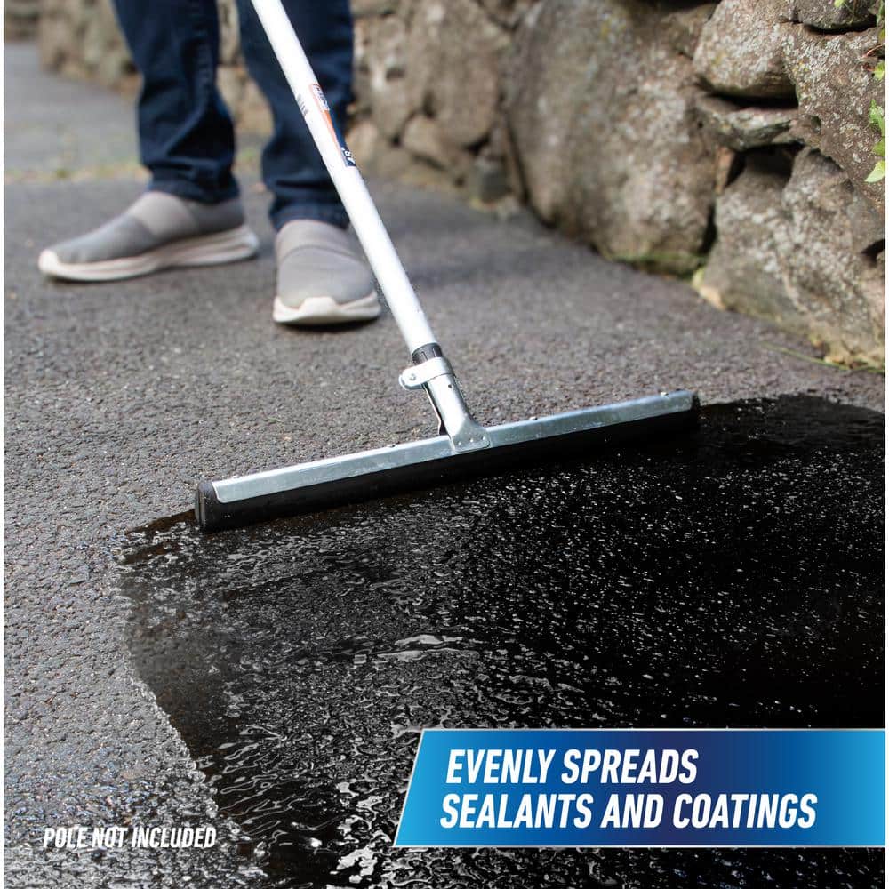AquaFlex 18'' Metal and Rubber Floor Squeegee