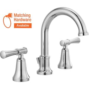 Chamberlain 8 in. Widespread 2-Handle Bathroom Faucet in Chrome