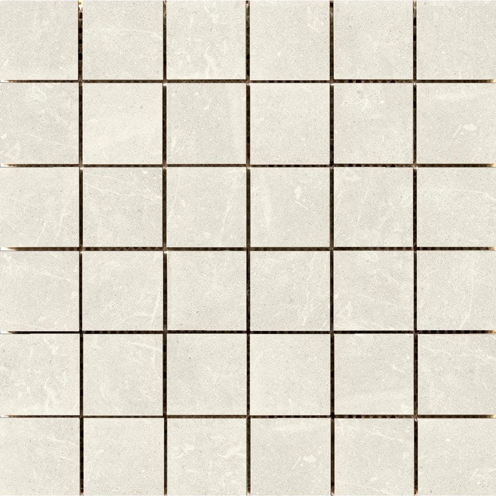 Uptown Sugar Hill 11.81 in. x 11.81 in. x 9mm Porcelain Mesh-Mounted Mosaic Tile (0.97 sq. ft.) price history on PriceWatchPro