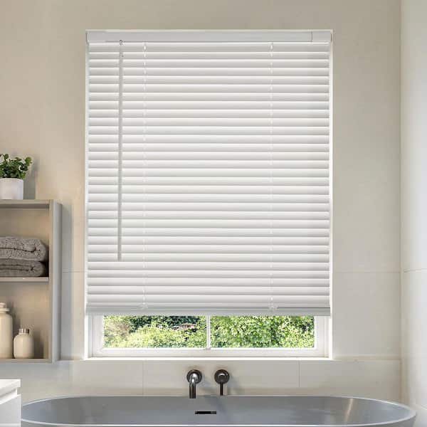 Perfect Lift Window Treatment EZ Grip No Drill No Tool White