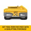 DEWALT20-VoltMAXXRLithium-Ion8.0AhBatteryPackDCB2108-TheHomeDepot