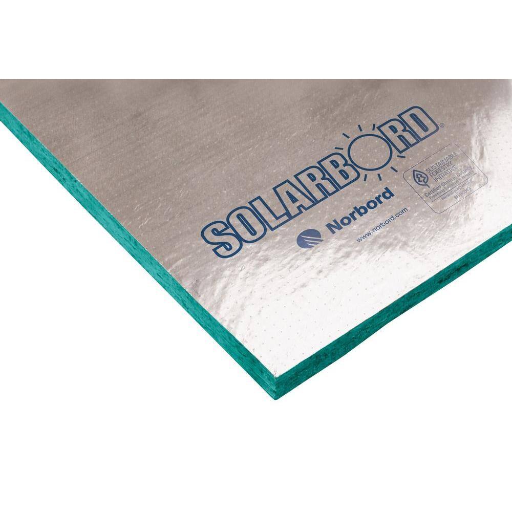 15/32 in. x 4 ft. x 8 ft. Radiant Barrier OSB Roof Sheathing 241548 ...