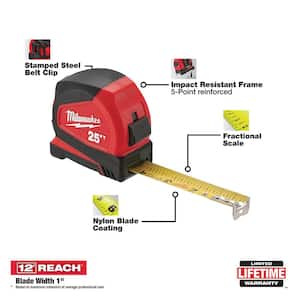 20 in. PACKOUT Tote with 25 ft Compact Tape Measure