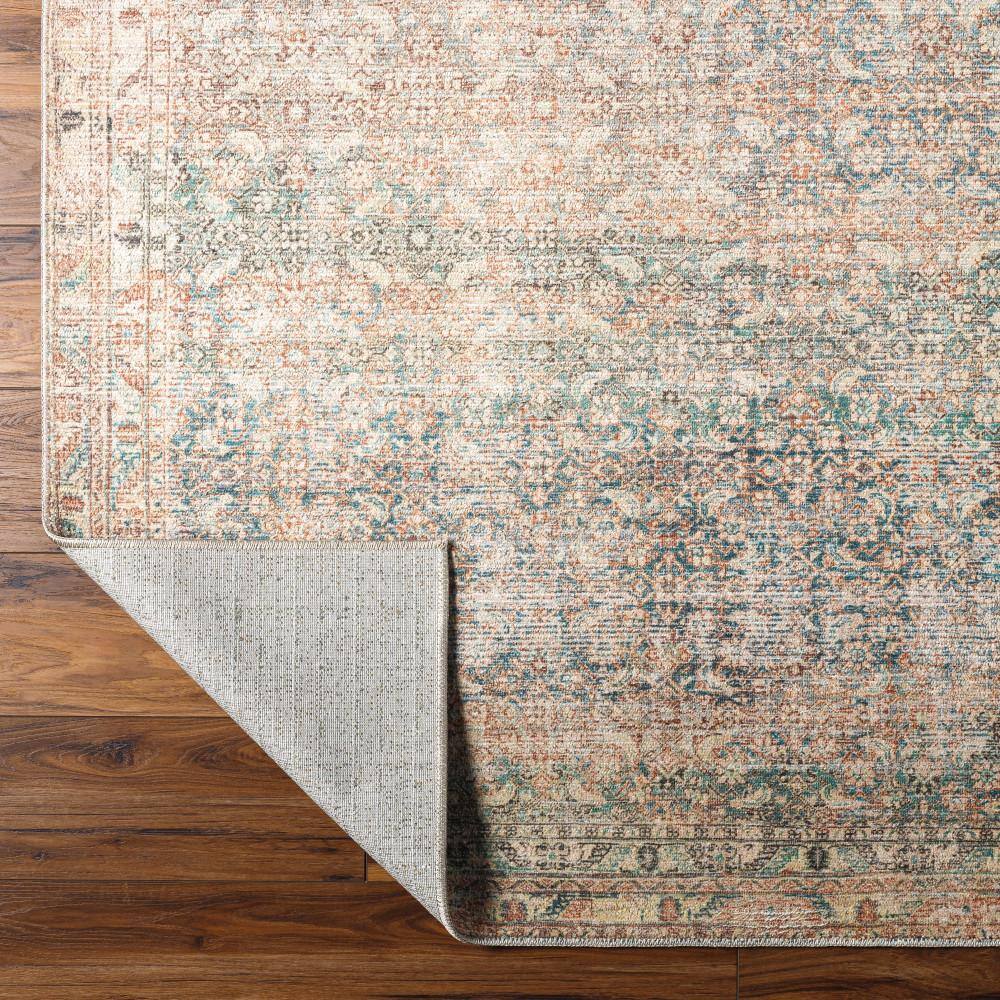 Marlene Sage and Brown Vintage Runner Area Rug