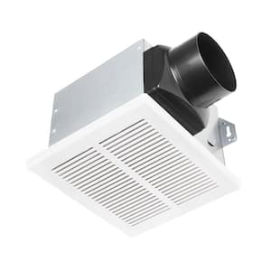 80 CFM Ceiling Mount Room Side Installation Humidity Sensing Bathroom Exhaust Fan, ENERGY STAR
