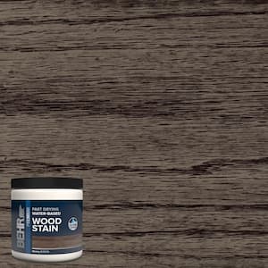 8 oz. #TIS-506 Ebony Transparent Water-Based Fast Drying Interior Wood Stain