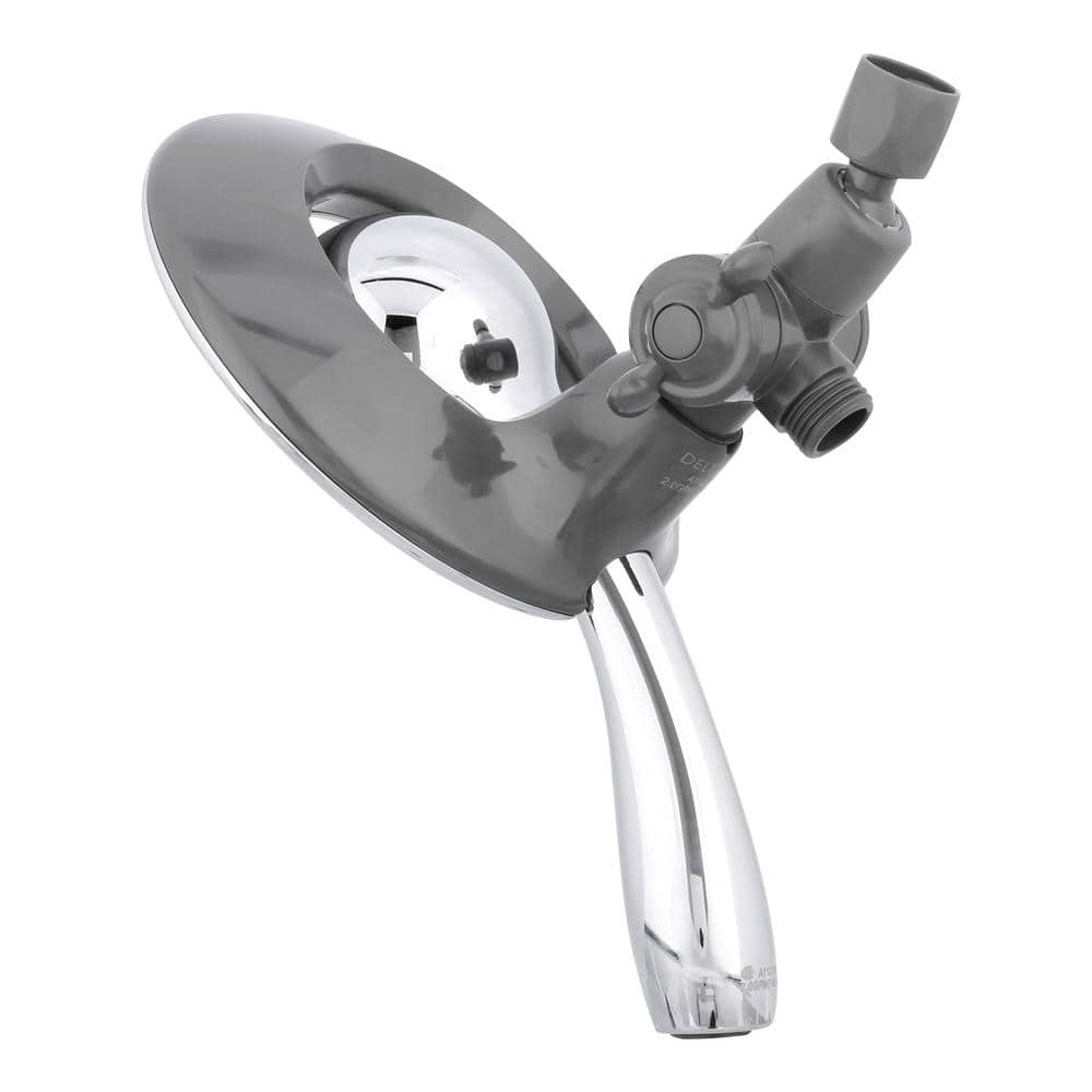 Chrome Dual Handheld and Rain Shower Head with Filter