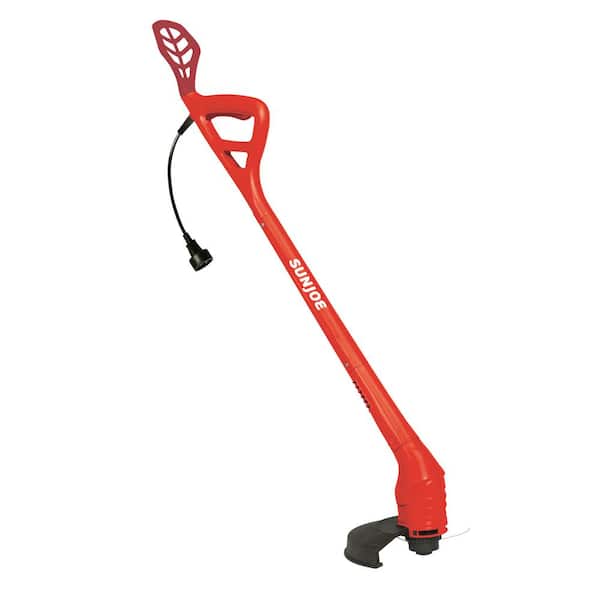 Sun Joe 24-volt 10-in Straight Shaft Battery String Trimmer 2 Ah (Battery  and Charger Included) in the String Trimmers department at