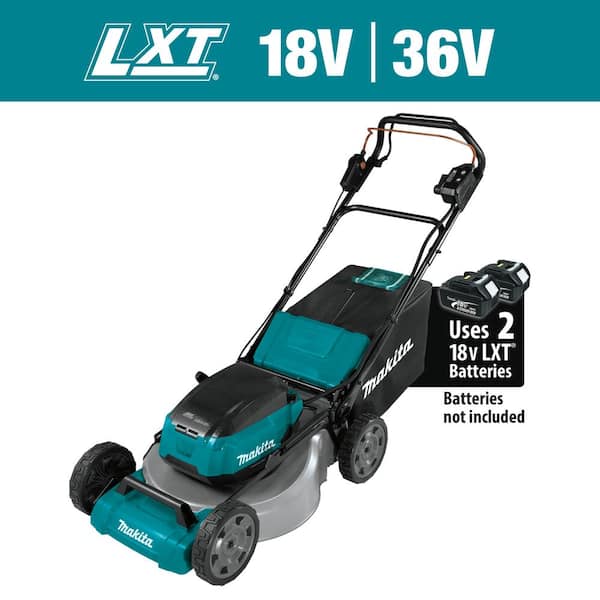 Makita 21 in. 18V X2 (36V) LXT Lithium-Ion Cordless Walk Behind Self Propelled Lawn Mower, Tool Only