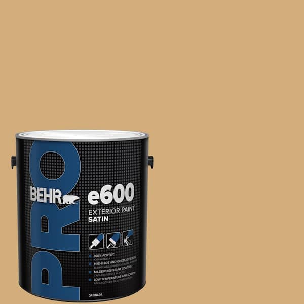 1 gal. #310F-4 Rye Satin Exterior Paint