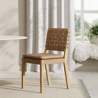 Sgabello Da Bar Nathan James Cohen – Stile Mid-Century Moderno, Imbottito In Ecopelle Nera, Gambe In Legno Massello, Altezza 73,7 Cm