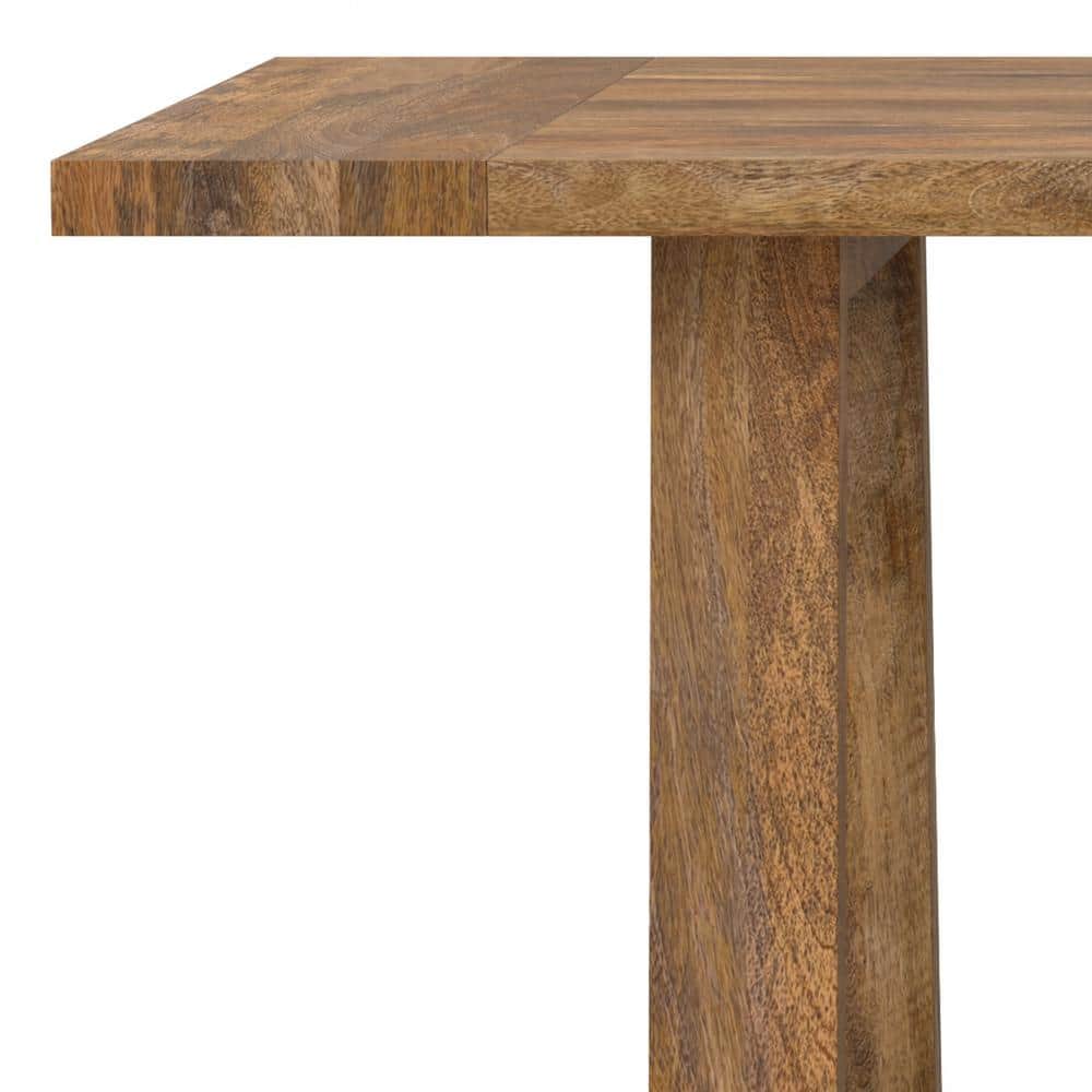 Whitley Burnt Wax Solid Mango Wood Dining Table