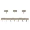 Pure Garden 10 in. x 95 in. Cobblestone Flower Bed Border (10-Piece) 82-YJ459