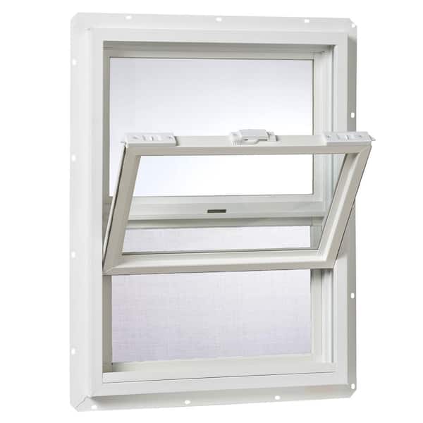 家具 Window TAFCO WINDOWS 18 in. x 24 in. White Single-Pane Vinyl Single