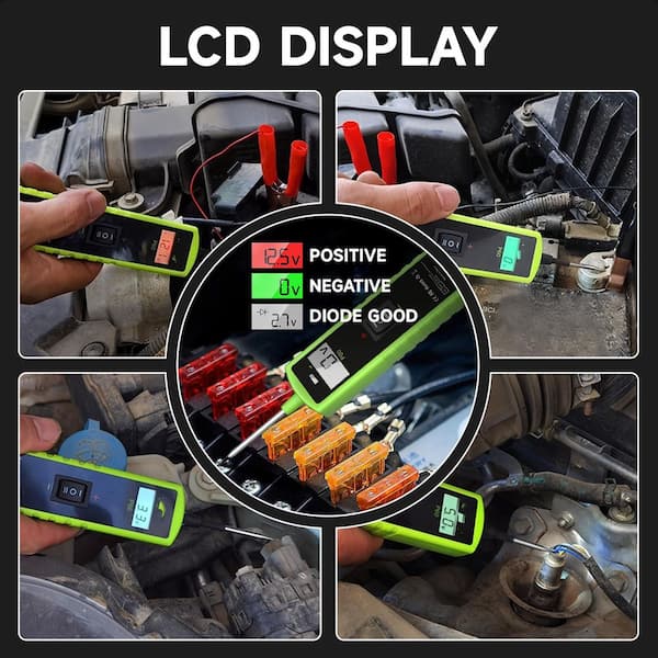 EKIEUDL 12-Piece P60 6V-24-Volt Power Circuit Probe Kit Automotive