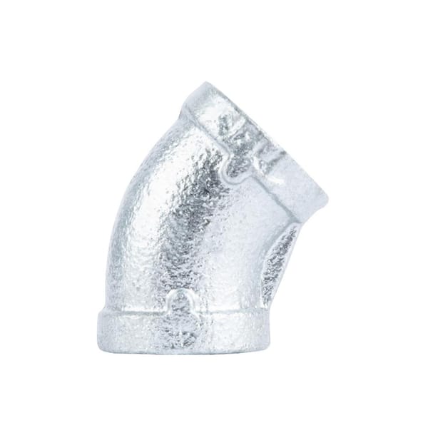 STZ 3/8 in. Galvanized Iron 45° Elbow