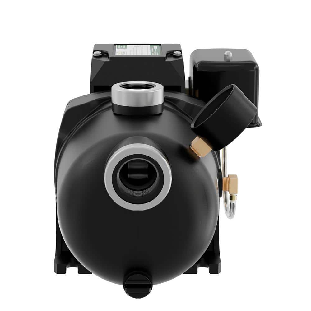 1/2 HP Black and Yellow Thermoplastic Shallow Well Jet Pump