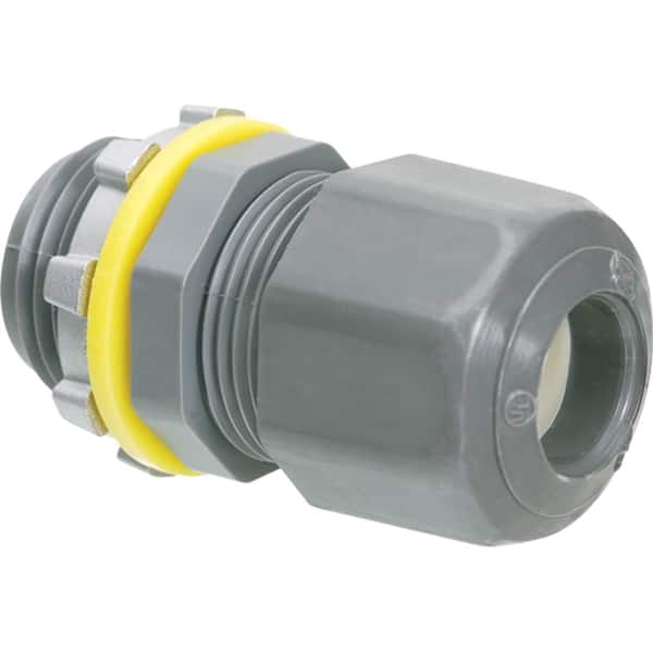 Arlington Industries 3/4 in. Low-Profile Strain Relief Cord ConnectorsRange (single pack)