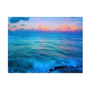 GreatBigCanvas 30 in. x 40 in. Colorful Ocean Sunset Red Blue Vertical  Panorama by Eszra Tanner Canvas Wall Art 2528580_24_30x40 - The Home Depot