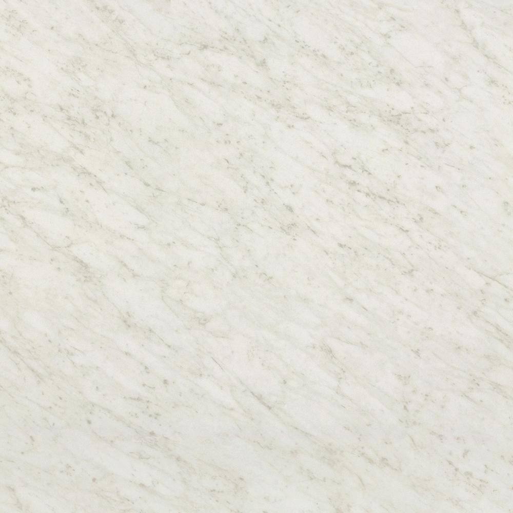 Wilsonart 4 ft. x 12 ft. Laminate Sheet in White Carrara with Standard
