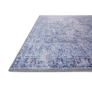 Loren Slate 2 ft. 3 in. x 3 ft. 9 in. Distressed Bohemian Printed Area Rug