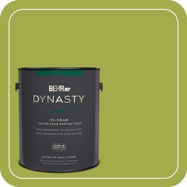 BEHR DYNASTY 1 gal. #PPU10-05 Intoxication Semi-Gloss Exterior Stain-Blocking Paint & Primer