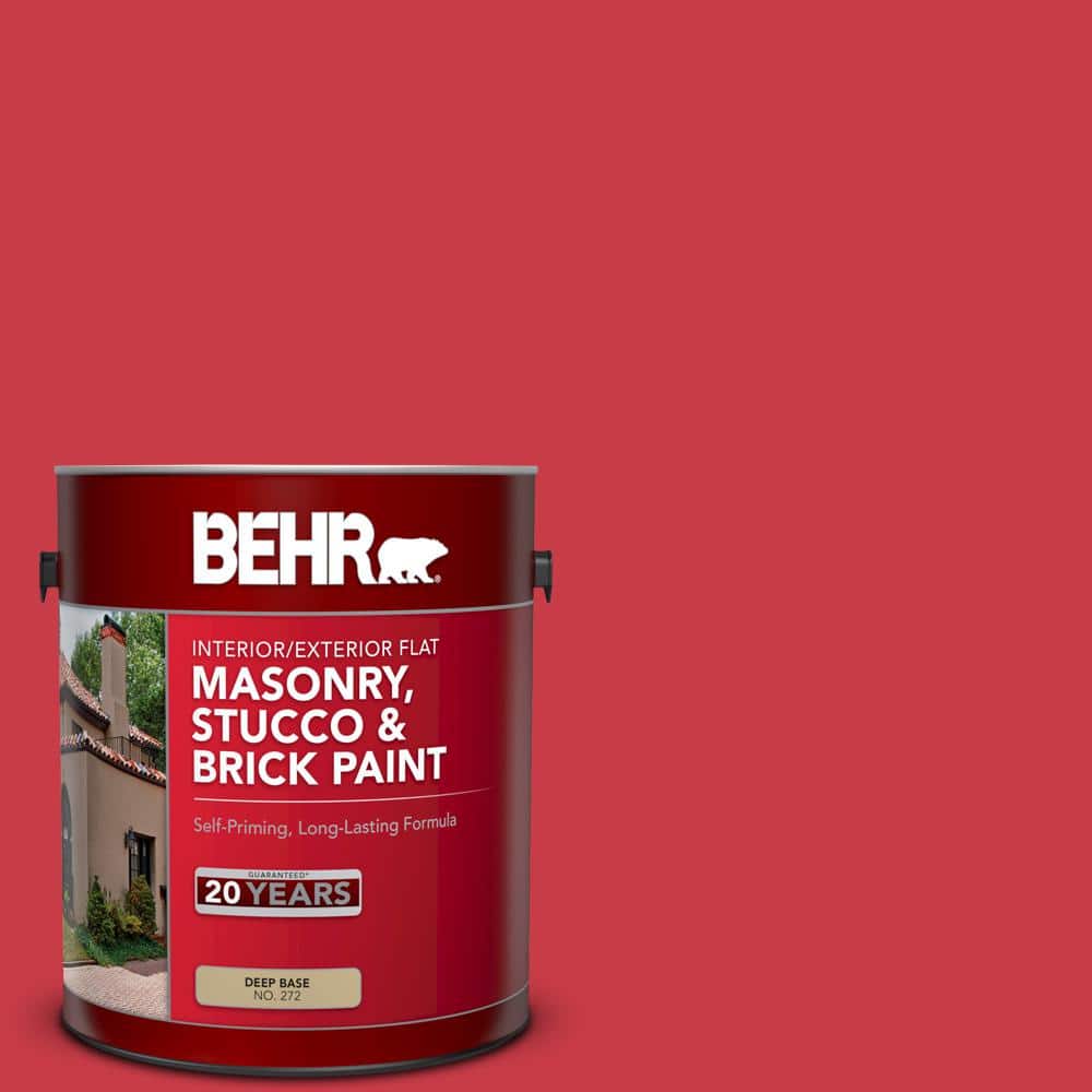 1 gal. #P150-6 Whip Lash Flat Interior/Exterior Masonry, Stucco and Brick P