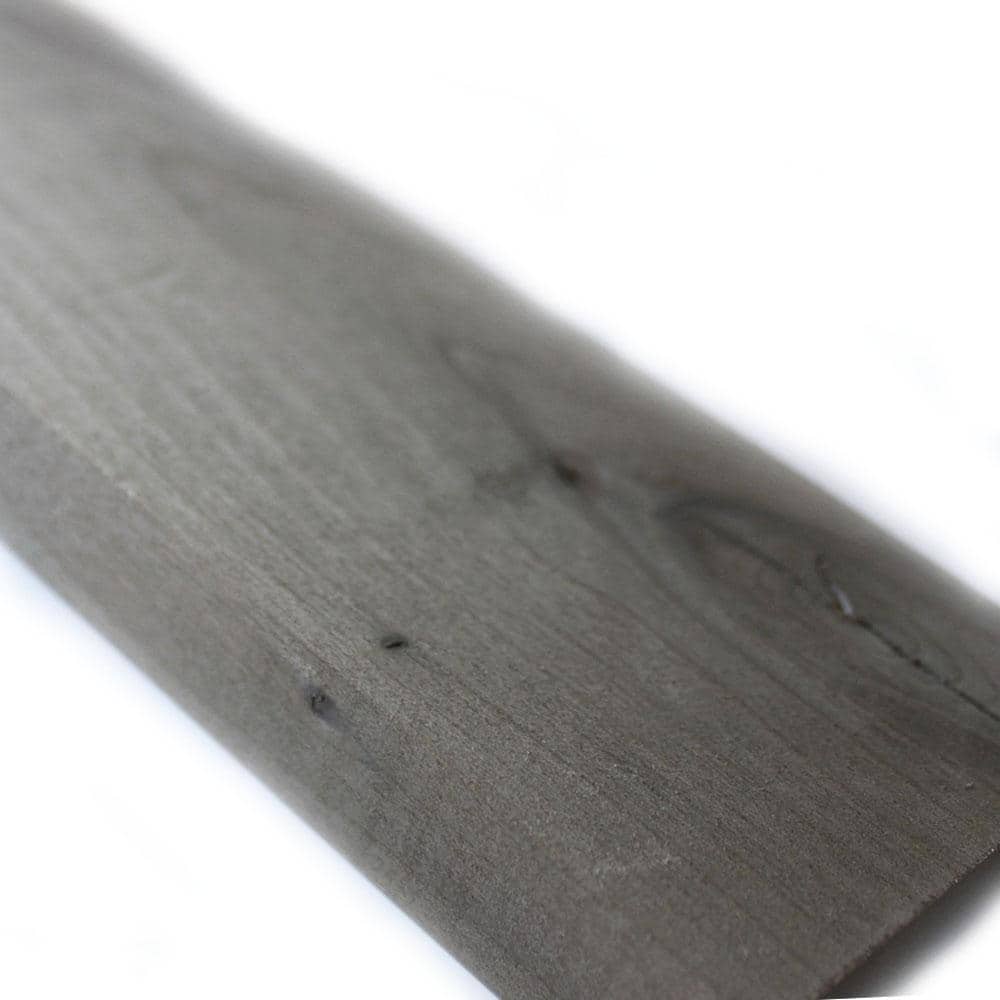 Dingewood 1 in. x 4 in. x 92 in. DriftWood Gray Alder Trim Panel (9-Piece P