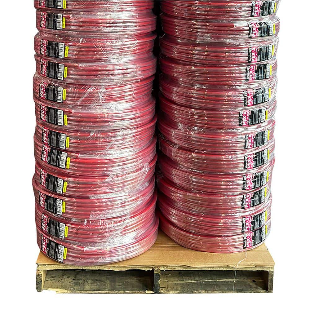 1/2 in. x 100 ft. Red PEX-A Expansion Pipe in Solid-Pallet of 48-Coils (4,800 ft. Total) price history on PriceWatchPro