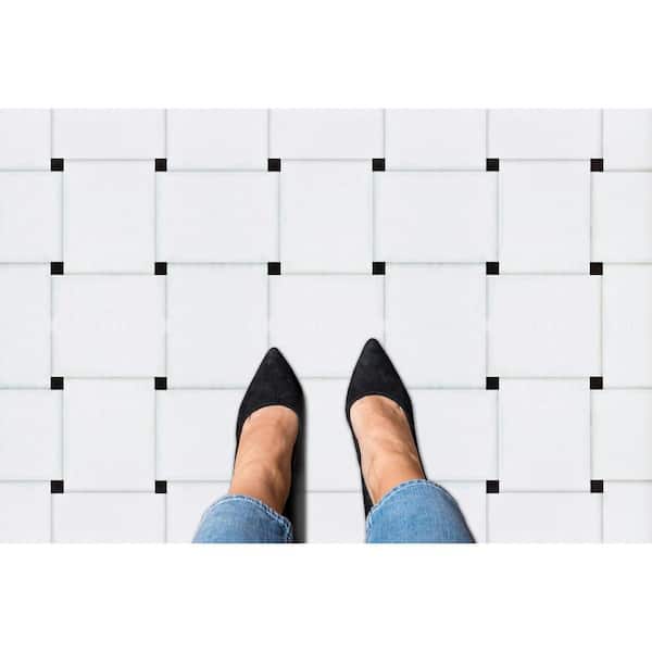 Achim Woven Marble 12-in x 12-in Peel and Stick Luxury Flooring (20-sq ft) Achim Woven Marble 12-in x 12-in Peel and Stick Luxury Flooring (20-sq ft)