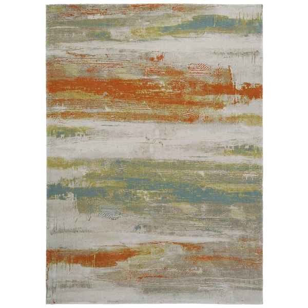 Home Decorators Collection Water Color Multicolored 8 ft. x 10 ft. Area Rug