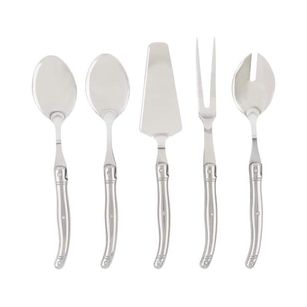 Unbranded French Home Stainless Steel Laguiole 5-Piece Hostess Set
