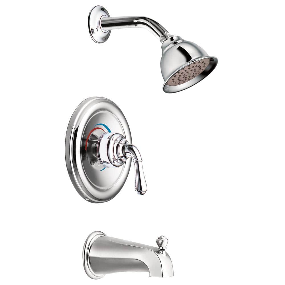 Chrome Diverter Tub Spout with Decorative Flange