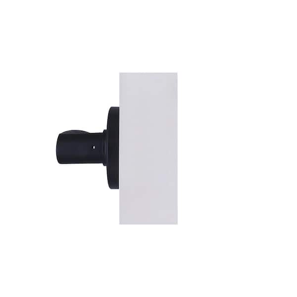Primrose Matte Black Left-Handed Dummy Door Lever