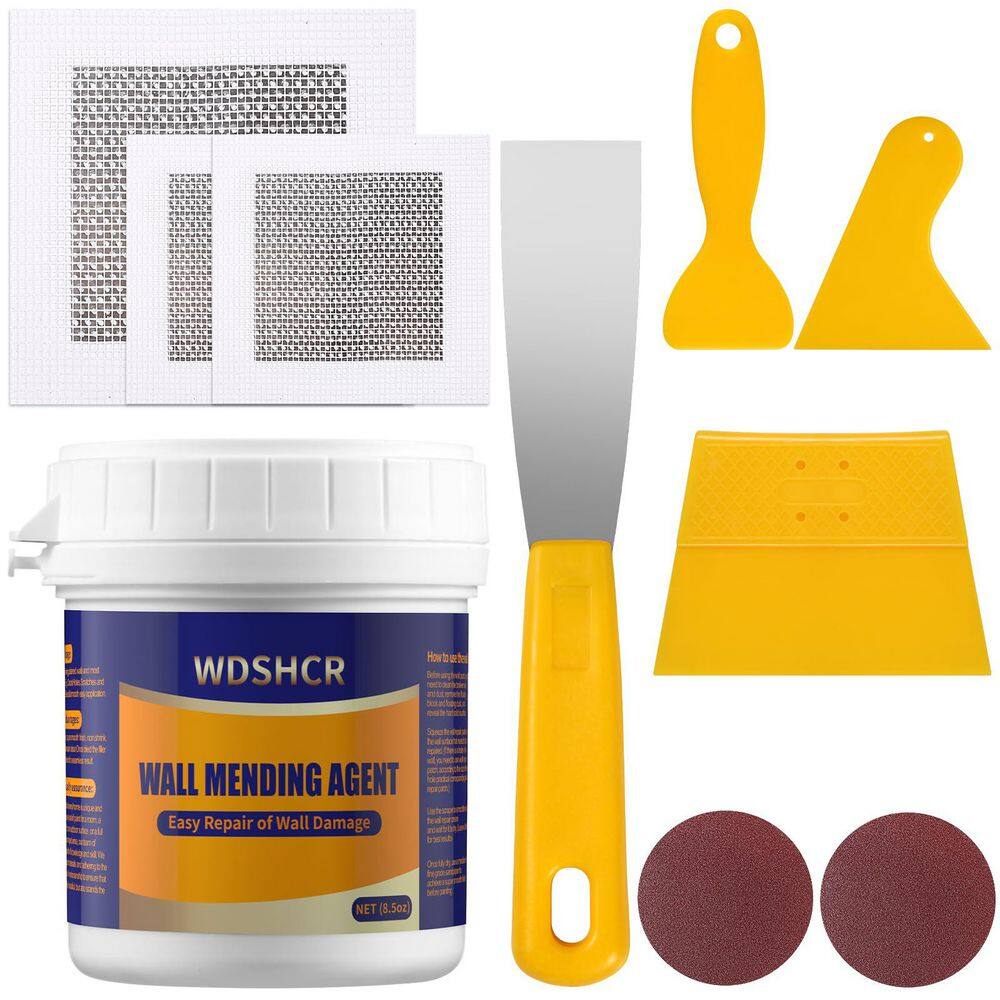 White Wall Repair Paint Kit - Water-Based, Low Odor Touch