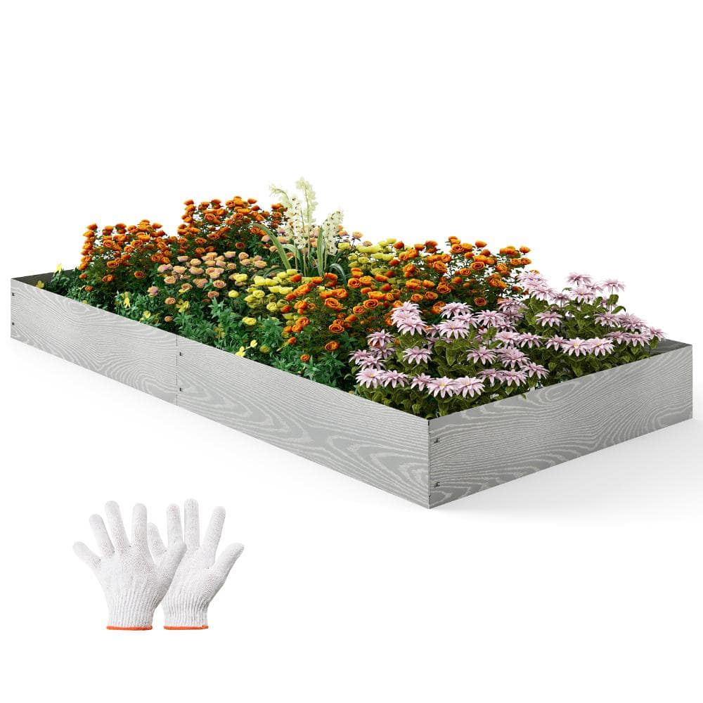 6-Pack 20 ft Silver Galvanized Metal Landscape Edging Panels for Lawn and Garden Borders price history on PriceWatchPro