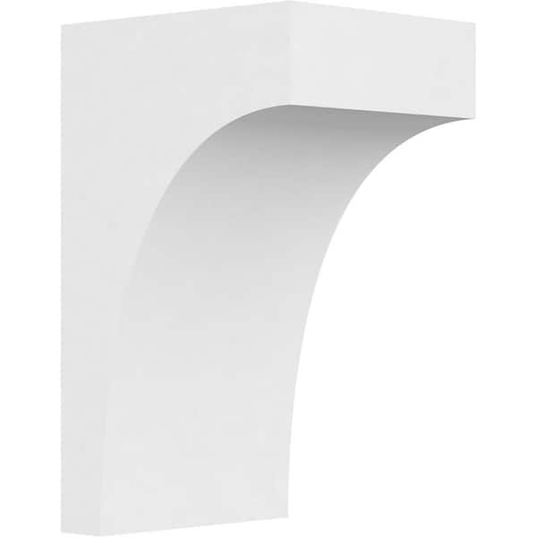 Ekena Millwork 5 in. x 10 in. x 6 in. Standard Stockport Architectural Grade PVC Corbel
