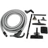 Cen-Tec Systems 92718 Central Vacuum Low Voltage Attachment Kit with Switch Control 30' Hose