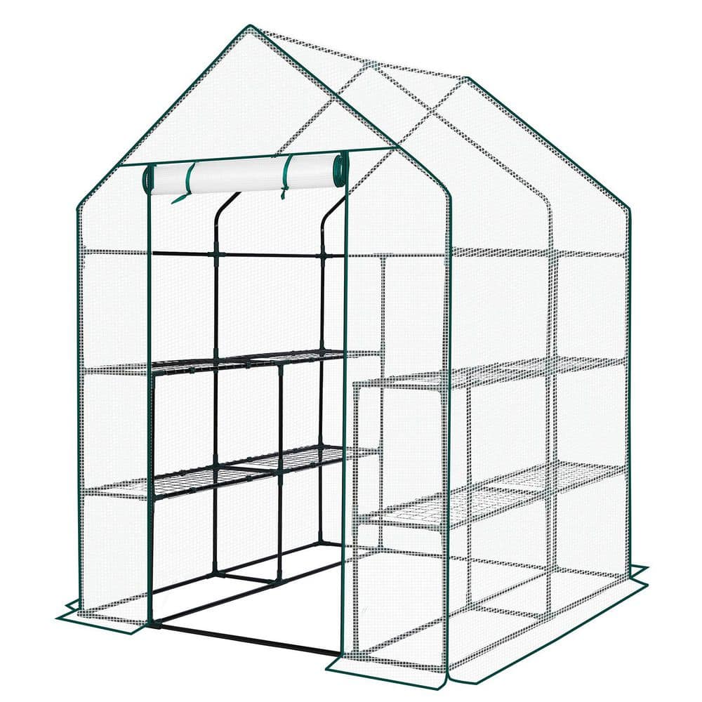 56 in. W x 56 in. D x 77 in. H PE-Covered Portable Greenhouse price history on PriceWatchPro