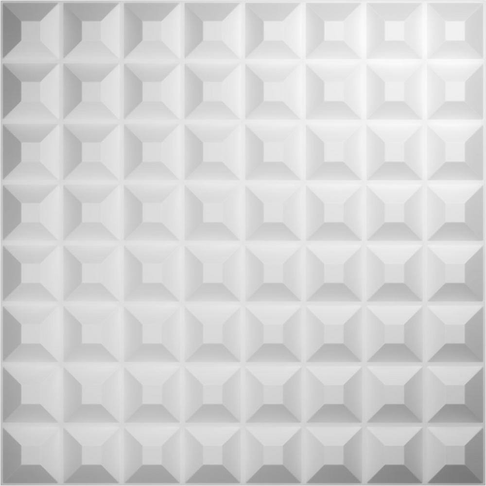 "19 5/8""W x 19 5/8""H Bradford EnduraWall Decorative 3D Wall Panel Covers 26.75 Sq. Ft. (10-Pack for 26.75 Sq. Ft.)" price history on PriceWatchPro