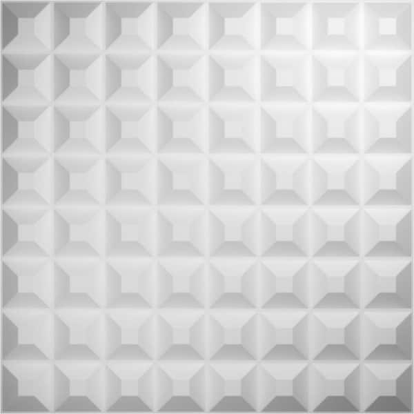 19 5/8"W x 19 5/8"H Bradford EnduraWall Decorative 3D Wall Panel Covers 26.75 Sq. Ft. (10-Pack for 26.75 Sq. Ft.)
